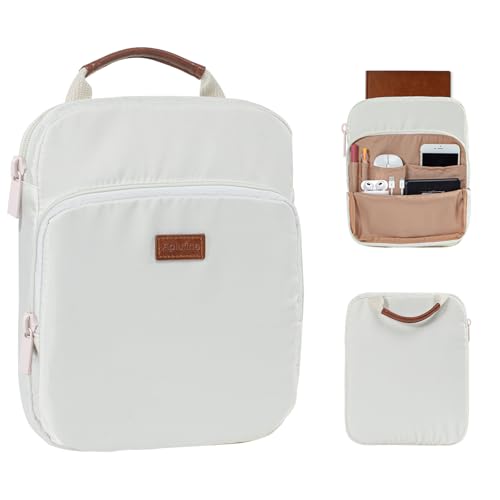 Aplufine Capa de Livro com Zíper, Bolsa de Livro 11' X 9', Bolsa Protetora de Livro, Capa de Livro para Amantes de Livros, Capa de Livro, Estojo de Transporte de Livros para Acessórios de Livros, Forn