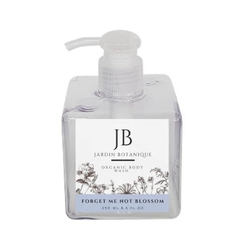 Forget Me Not Blossoms Organic Body Wash (8 oz Bottle)