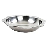 Ipetboom Edelstahlteller Für Meeresfrüchte Krebsgericht Oder Hummergericht Aus Dickerem Edelstahl Langlebig Und Robust Für Küche Kantine Oder Restaurant