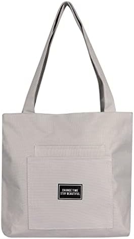 Tote Bags for Women, Work, Gym, Beach Bag Zipper Stone Travel Bag, Foldable, Purse Retro Large Satchel Handbag Weekender Ball Simple Modern Fashion Travel Hobo Body Handbags Duffle Womens