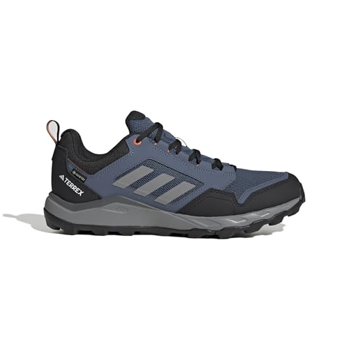 adidas Herren Terrex Tracerocker 2 Gore-TEX Trail Running Shoes, Wonder Steel/Grey Three/Semi Impact Orange, 43 1/3 EU – Ansicht 2