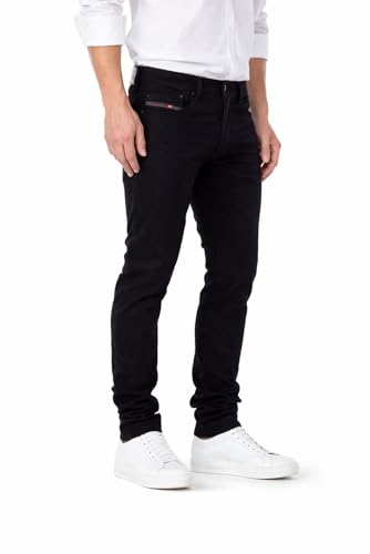 Diesel Tepphar 0RF84 Jean slim pour homme Carrot, bleu foncé, 28W / 32L