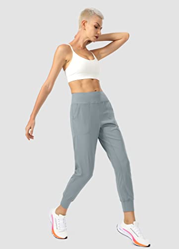 Image of Soothfeel Women's Joggers with Zipper Pockets High Waisted Athletic Workout Yoga Pants Joggers for Women