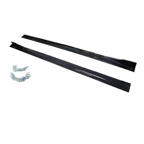 Minigonne Laterali Per BMW Serie 3 F30 F31 2012-2018 Minigonne Laterali Per Auto In ABS Verniciate In Nero Lucido Pannello Di Estensione Del Bilanciere Gonna Laterale Per Auto