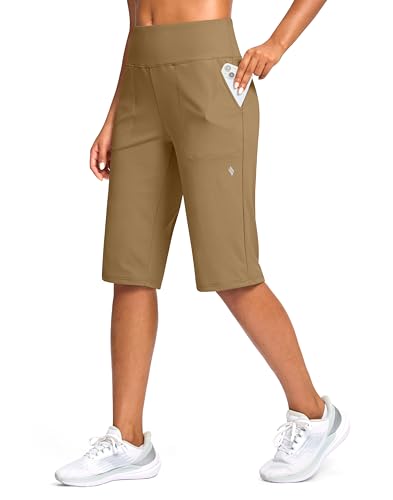 Image of SANTINY 14 inch /12 inch Long Shorts for Women