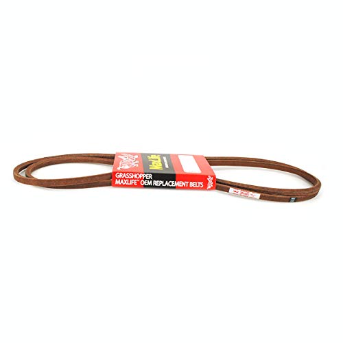 Grasshopper Mower Maxlife Belt, Designed To Specific Material, Dimensions, Shape, Construction And Pliability Standards That Ensure Superior Performance And Long Life, Oem 382085 #TOP5