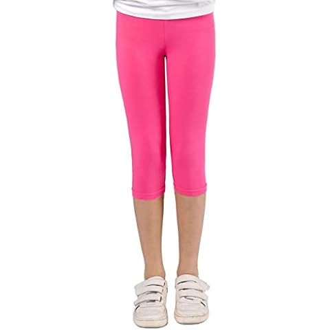 Capri Leggings Mädchen - 3/4 Hose Cover