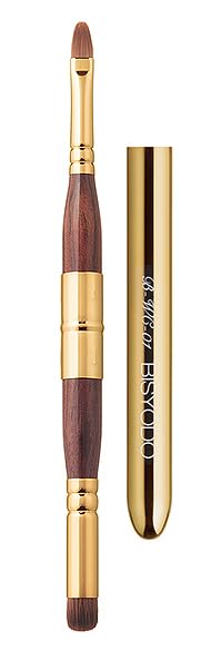 BISYODO Long Series Double Concealer Brush, Brown