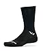 Swiftwick- PERFORMANCE SEVEN Cycling Socks for Men & Women, Wicking, Lightweight, Cushion Crew (Black, Large)