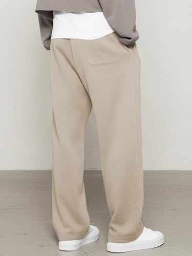 Image of JMIERR Men's Casual Baggy Pants Lightweight Wide Leg Lounge Travel Pants Streetwear with Pockets
