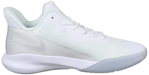 NIKE Unisex Training Gymnastics Shoe, Blanco Pure Platinum Clear, 12 US Men