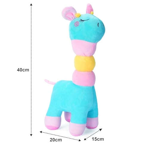 Image of Niku Giraffe Blue Soft Toy for Kids Girls Baby | Best Birthday Gift and Return Gift |