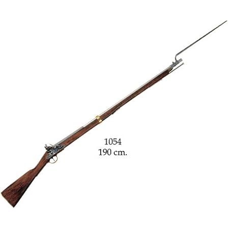 Amazon Denix デニックス マスケット銃ブラウンベス イギリス1799年 1815年モデル 全長190cm 1054 モデルガン 通販