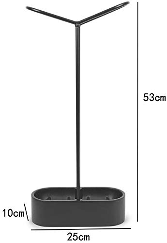Base de parasol et porte-parapluie métallique polyvalent avec support antidérapant - 7