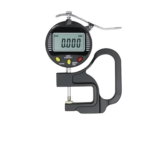 Calibrador de grosor digital BUKFCFNUMZ modelo 5318-10, resolución 0.001 mm, rango 0-10 mm