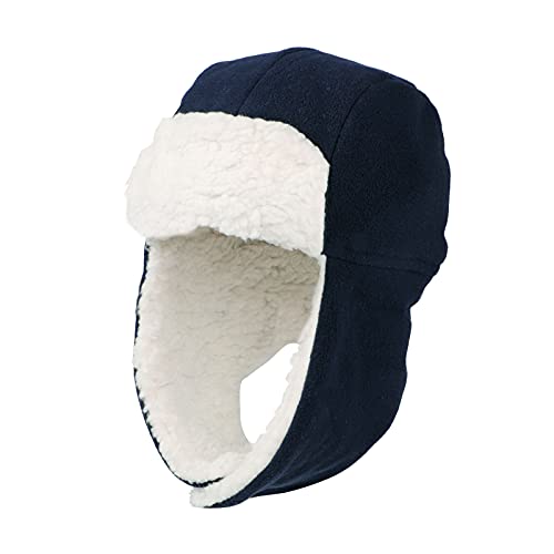 YJZQ Enfant Chapka Bonnet du Ski Cagoule Hiver Chapeau Cachemire avec Cache Oreille Chapeau Doublure Chaud pour bébé 2-5 Ans Cover