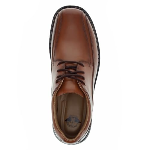 Image of DOCKERS Mens Trustee Leather Cap Toe Dress Oxford Shoes