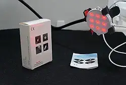 Aparelho terapêutico a laser de 650 nm reduz a dor e a cicatrização de feridas fototerapia verde médico