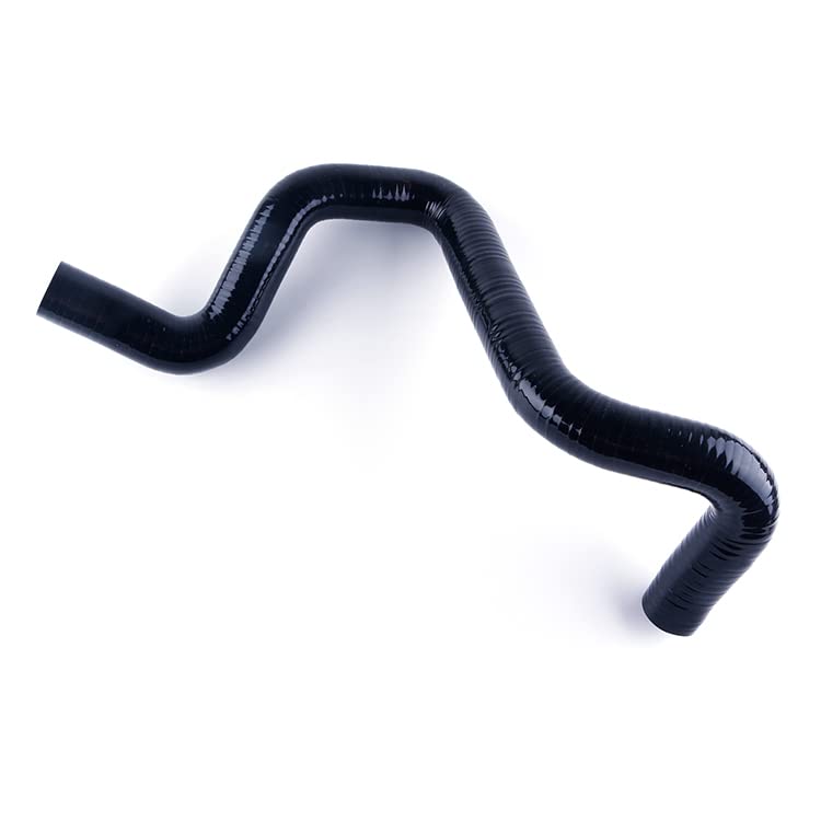 Kit de manguera de refrigerante de silicona para radiador para VW MK4 Golf/Bora/Jetta 1.8t AUM AUQ (negro)