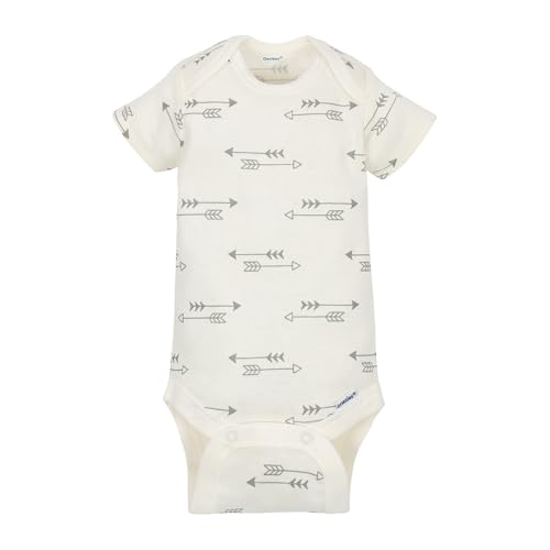Image of Gerber Unisex Baby 5-Pack Short Sleeve Variety Onesies Bodysuits