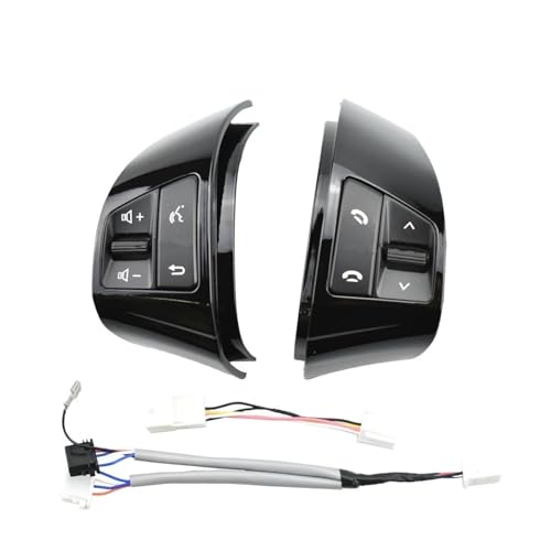 Commutateur volant Hyundai Elantra HD boutons musique bluetooth noir laqué