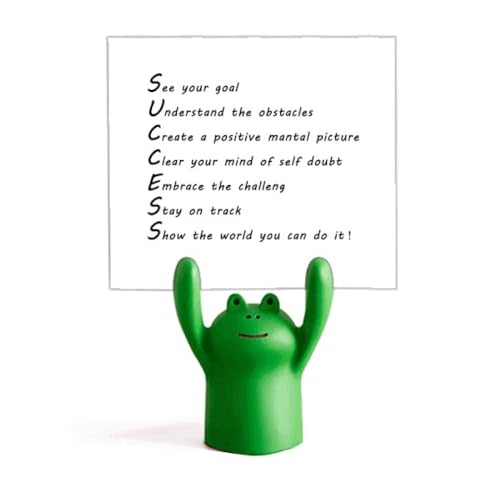 Porte-mémo grenouille pour ne plus oublier vos tâches importantes