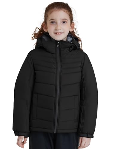 ZSHOW Girl's Waterproof Ski Jacket Thick Padded Warm Winter Coat Hooded Snowboarding Jacket3