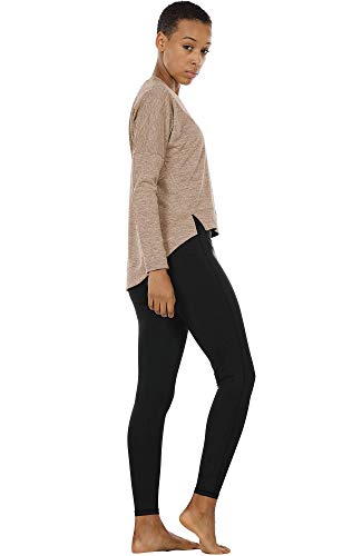 Icyzone - Maglione da Donna, a Maniche Lunghe, da