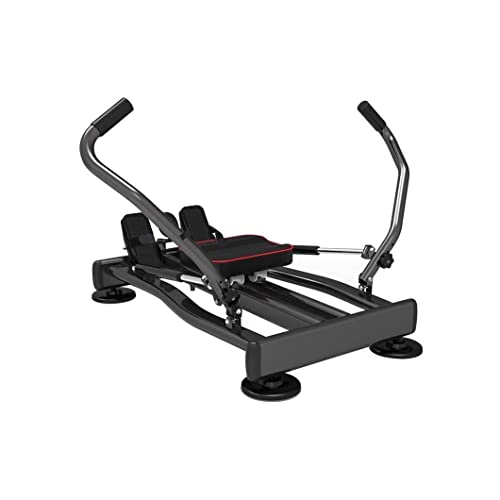 Image of Foldable Rowing Machines Rowing Machine 4 Levels of Resistance Adjustment /LCD Display /264 LB Weight Capacity Comfortable Seat Cushion