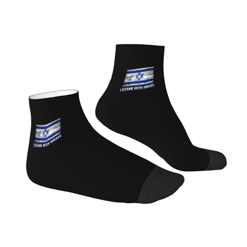 I Stand with Israel Pray for Israel Socks Wool Sports Breathable Sock for Women Men3