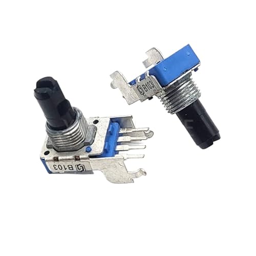 1�� RK11 �^�C�v �V���O�� 4�s�� B10K B50K �|�e���V�����[�^�[ RK11K1120060 B103 B503 �n�[�t�V���t�g�� 15MM(B50K B503)