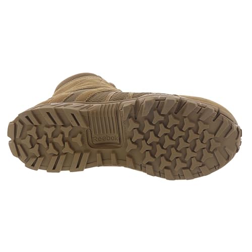 Reebok Reebok Work Trailgrip Tactical 8" Side Zip Men's Boot, 13 2E US, Coyote
