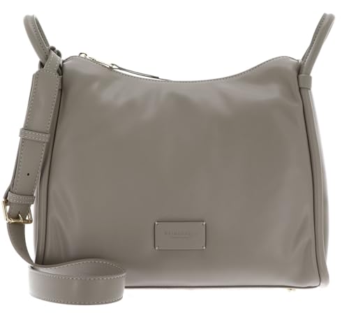 Sac Hobo Kaavi Seidenfelt Manufaktur Taupe Lisse Femmes