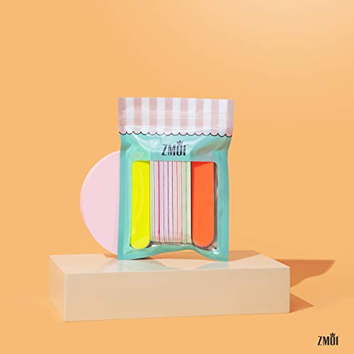 Colorful Neon Girly Mini Emery Board Nail Files (1 Dozen) Zmoi #TOP3