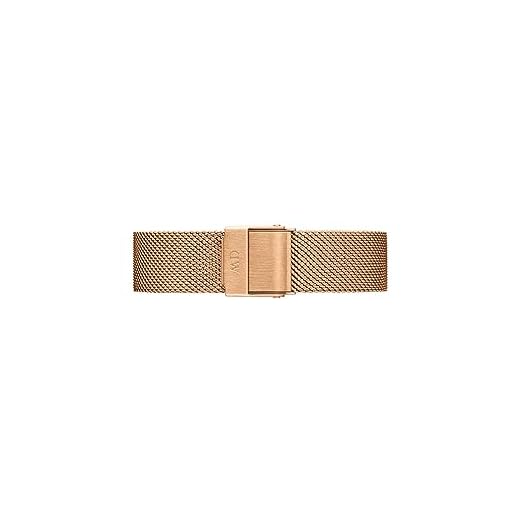 Daniel Wellington Petite Melrose, Roségold Uhrenarmband, 12mm, Edelstahl, für Damen