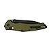 Kershaw Bareknuckle Folding Pocket Knife, 3.5 inch Magnacut Blade, Olive Handle, Duralock Locking Mechanism, Made in the USA