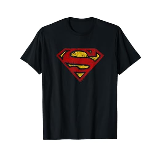Superman Crackle S Shield Camiseta