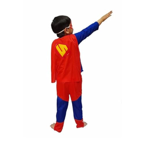 Image of Kaku Fancy Dresses Superhero Costumes - Superhero Theme Party, Halloween, Role Play Fancy Dress for Boys