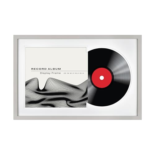MCS Double Matte Record Album Frame, 16.5x25 Record...