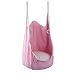 Produktbild HAPPYPIE Hängehöhle,HängesesselHängematten aus Baumwolle ideal,Indoor und Outdoor Geeignet für Kinder und Erwachsene(Pink)