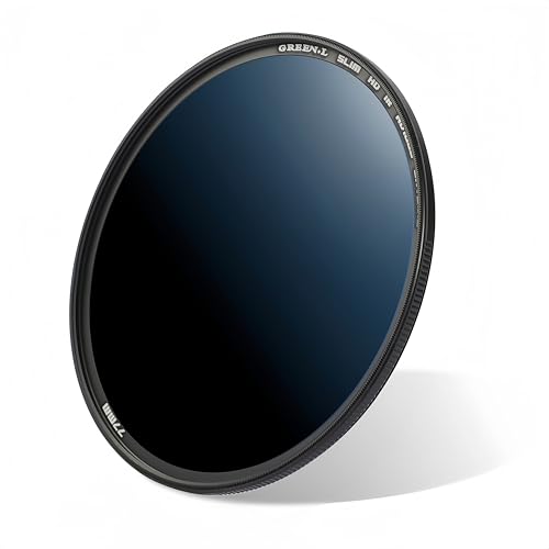 Image of GREEN.L 52mm ND1000 Filter, 10 Stop ND Filter 52mm, HD Multi-Layer Nano Coatings Fixed Neutral Density Filter