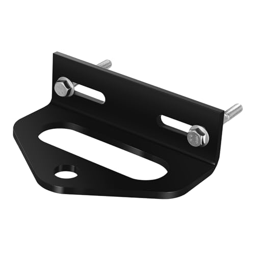 MAGICLULU Enganche De Cero para Cortacésped Accesorios De Remolque Metálico Kit De Enganche para Cortacésped Jardín Negro