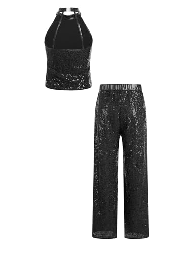 Tenue hip hop filles crop top danse moderne contre la chaleur - 2