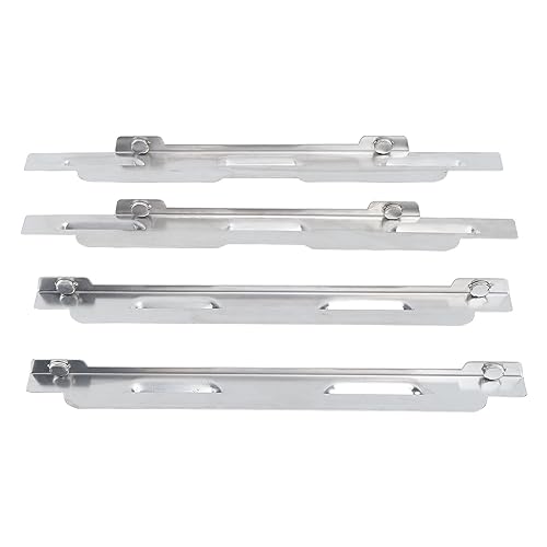 4 Pcs Wind Screen Stainless Steel Heat Flat Top Griddle Windshield Welding Barbecue Accs Outdoor Cooking