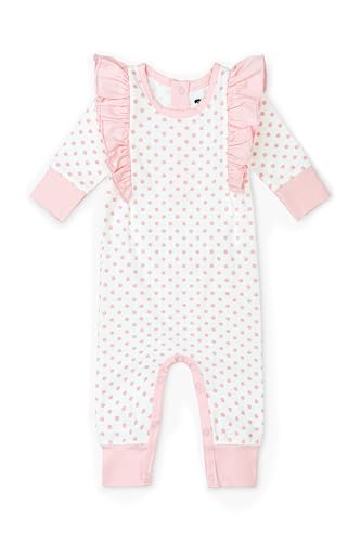 MONICA + ANDY Baby Organic Double Ruffle Romper