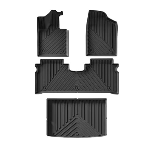 AYEXNSR �t���A�}�b�g �g�����N�}�b�g Chery ICAR 03/JAECOO J6 2024-2025 TPE �S�V��^ �����ԓ����A�N�Z�T���[�ɓK��(Floor Mats 4pcs)