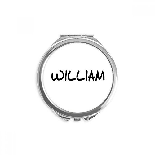 Espejo de mano con nombre WILLIAM, el detalle personalizado perfecto para regalar en cumpleaños