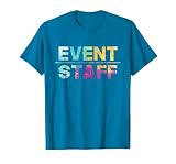 Event Staff - Festival Party Crew Events Organizer Planning T-Shirt, Men, Sapphire Blue, 3X-Large