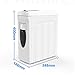 ONMYJFD Document Shredder-Heavy Duty 5-Sheet Cross-Cut Paper/CD/Credit Card Shredder,White