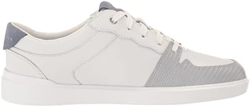 Cole Haan Women's Grand Crosscourt MDRN Tennis Sneaker, White/Harbor Mist, 5.5 | Image 5